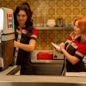 Kyra Leroux Instagram - Firefly Lane Season 2 Part 2 is out on @netflix TODAY!! So if you wanna see me bother some people I love, and have some of the most fun I’ve ever had in the process, please watch it❤️