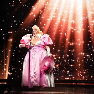 La Briochée Instagram - 𝒟𝓇𝒶𝑔 𝑅𝒶𝒸𝑒 𝐹𝓇𝒶𝓃𝒸𝑒 𝐿𝒾𝓋𝑒 

Wig by @wigtsublu 
Dress by @marionmurmure 
Hat by @jakadabraa 
Costume design by @allabouteve6000 

Photo by @paulineprivez 

This tour is an enchantment. All my dreams come true. Can't wait for the next. Thanks so much all of my sisters for this incredible memories we made together @thenickydoll @kahena.drag @lovaladivaofficiel @kam_hugh @elips___ @labigbertha.paris @lalolitabanana @lagrande_dame @soa_de_muse @paloma_hugobardin ❤️❤️❤️❤️ and a big kiss for our incredible princes @_mykimy_ @tyroncormier @thomasvrabie @yoan_joao @marinocigana @yanis.siah @_nicolas.risso_ 

And a special thanks to our daddy @rafcioffi to make all this possible ❤️❤️❤️

#dragrace #dragqueen #dragracefrance #dragracefrancelive #show #trans #transgirl #transdrag #queer #queerart