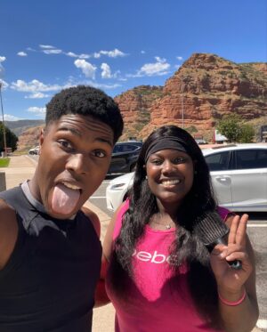 La'Darius Marshall Instagram - Life update Sept. 14th, moved 2k miles away from home. 

• Last person I saw, my sister at her first game of the football season in highschool. Loved that moment a lot if you can’t tell haha. 

• Dragged my other sister with me on this journey bc she wanted a fresh start. She really is like my twin tbh. 

• we took many pictures together and videos of what it looks like so enjoy.

• Selfies of me just in case you haven’t seen me lately. Life is blissful, conditioning my body for what’s to come in a couple ???s. Love you guys so big 🤍