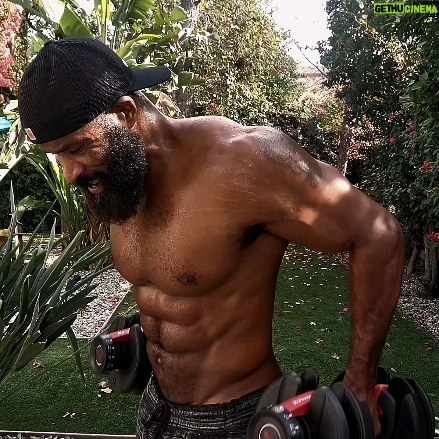 LaMonica Garrett - 3.9K Likes - Been kinda quiet on social media the last few months, but I been real loud on these weights. Gettin game ready for what's to come, some exciting news to share soon, stay posted. Finished the week off with a backyard lightweight, high rep dumbell shoulder blast, focusing on delts... 2024 LFG! 💪🏾💪🏾 #fitnessmotivation #fitness #fitnessjourney #gym #gymrat #shoulderworkout #gymmotivation #fitfam #fit