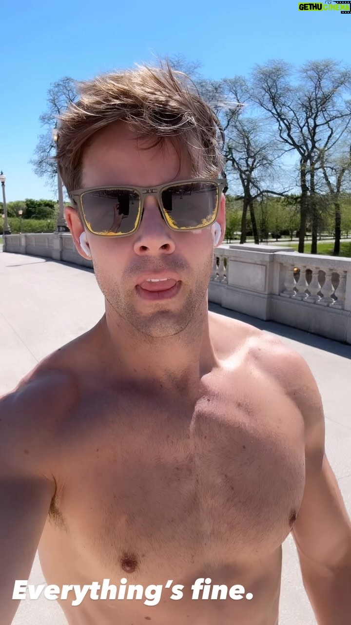 Lachlan Buchanan - 3 Likes - WHAT A STUNNING DAY!!! Total perfection, nothing can ruin it! ☀️☀️☀️💪🏻💪🏻💪🏻
Except my brain….why am I like this?
#Chicago #Spring #SunsOutGunsOut #Sunshine #Running #Exercise #LachlanThoughts #Actor #Mental #Aussie #SaveMeFromMyself #MyPastHauntsMe #WhoAmI #ExistentialCrisis #Comedy #Gym #WorkOut
