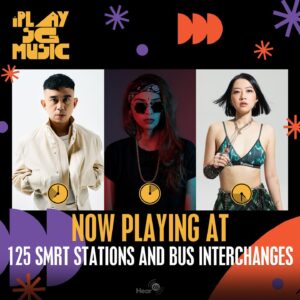 Lady Kash Instagram - Forgot to bring your earphones out for your commute? 😥 Don’t worry, we’ve got you! 🤩 with I Play SG Music’s latest playlist update, now playing at SMRT’s 125 train stations and bus interchanges. 🚇 🚌 ✨

This month’s playlist refresh includes tracks from @alyphland, @ladykashonline, @jm3usic, and more that will accompany you through the morning, noon and evening peak hours. 😎

#Hear65 #OurSGArts #SupportLocal
