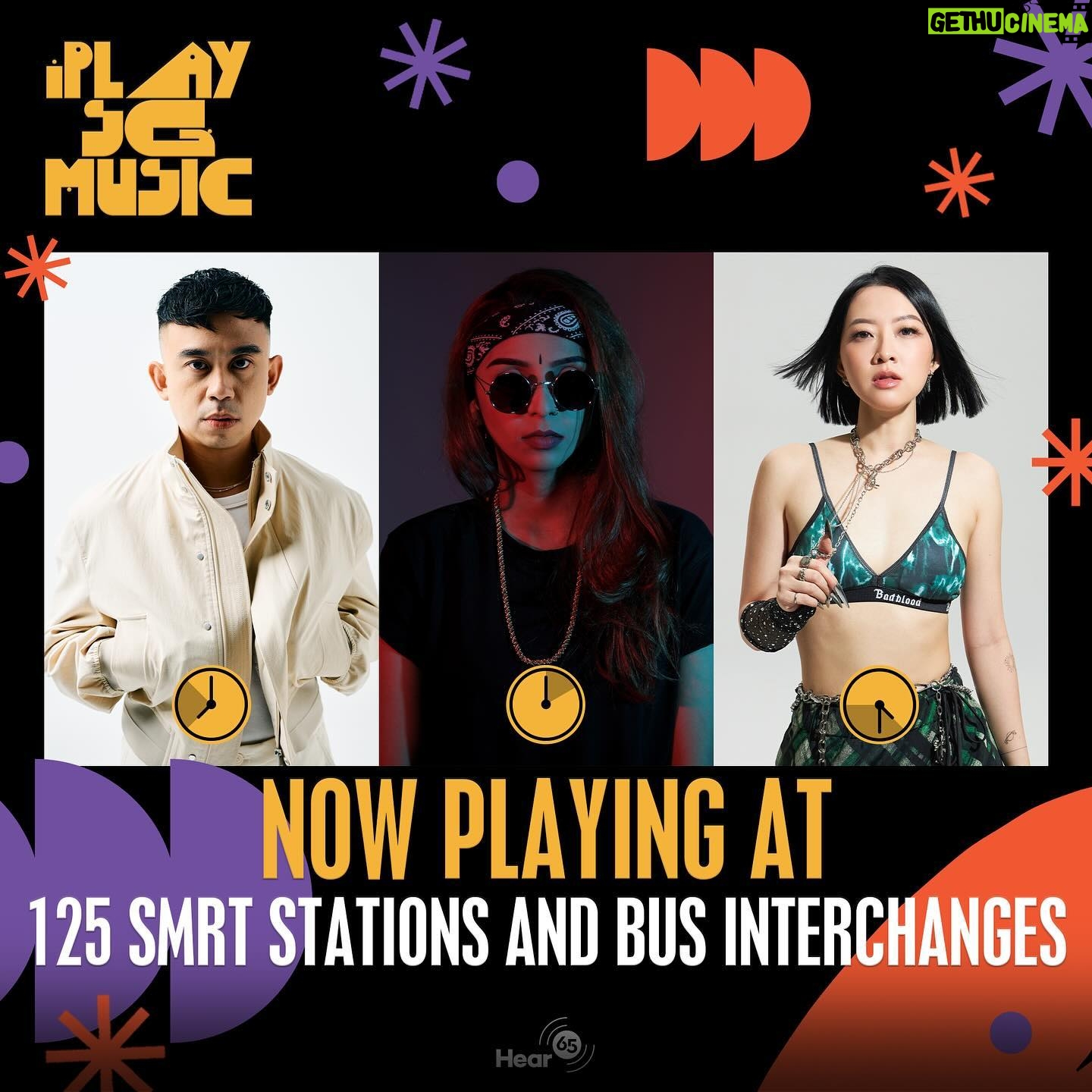 Lady Kash - 97 Likes - Forgot to bring your earphones out for your commute? 😥 Don’t worry, we’ve got you! 🤩 with I Play SG Music’s latest playlist update, now playing at SMRT’s 125 train stations and bus interchanges. 🚇 🚌 ✨
This month’s playlist refresh includes tracks from @alyphland, @ladykashonline, @jm3usic, and more that will accompany you through the morning, noon and evening peak hours. 😎
#Hear65 #OurSGArts #SupportLocal