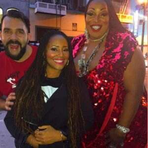 Lady Red Couture Instagram - Happy Birthday to my Bestie @jonnymcgovernisyourdaddy just sending out good memories like the time we met @lalahhathaway in the street while she was taking pics for her upcoming album cover. Such a great lady, would love to have her on @heyqweentv on day. Any Happy Birthday Sista, love you sooo much! #stuntqueen #ladyred #hillshirefarmgeat #heyqween #becausetheyneedit #thugwhisperer #blackgirlmagicla #ladyboss #transvisibility #transattracted #fambam #hellogrinder #tittesonyourback #overthosewhodontsupportlgbt