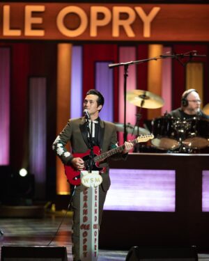 Laine Hardy Instagram - Making my @opry debut as Hurricane Ida was headed for my home state this past Saturday sure was a bittersweet moment. I am so grateful my family and our property were spared, and also so grateful for the incredible honor to stand inside that Circle. A huge thank you to everyone who helped make this happen.