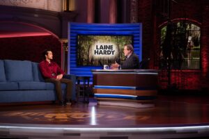 Laine Hardy Instagram - Thank you @govmikehuckabee for having me on @huckabeeontbn. Y’all can tune in tonight at 8/7c or tomorrow at 9/8c on TBN.