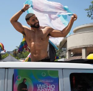 Laith Ashley Instagram - @wehopride photo dump 🤪

Thank you so much for thinking of me for the incredible honor of Grand Marshall alongside the insanely talented @niecynash1, @jessicabettsmusic, and @melissamccarthy.