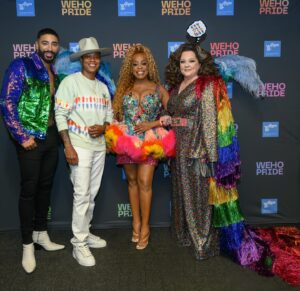 Laith Ashley Instagram - @wehopride photo dump 🤪

Thank you so much for thinking of me for the incredible honor of Grand Marshall alongside the insanely talented @niecynash1, @jessicabettsmusic, and @melissamccarthy.