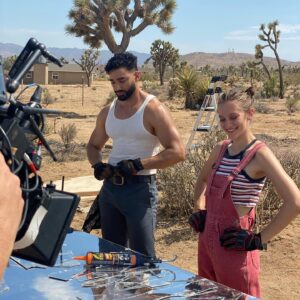 Laith Ashley Instagram - Had such a fantastic time filming with this amazing cast and crew. 
Here’s some #BTS 🎬
Can’t wait to shoot Season 2 😜

For those asking what this series is called, there is more information to come, so stay tuned! 

Special thanks to @kitwilliamson for giving me a shot. 

w/ @heypeeplesitsaubrey
Directed by @jrbland