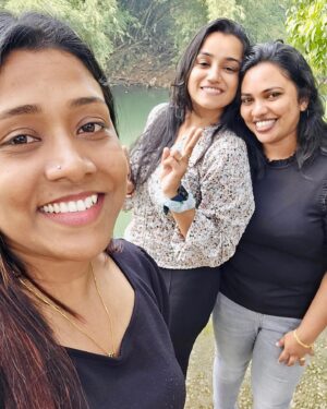 Lakshmi surendran Instagram - “Photography takes an instant out of time, altering life by holding it stil”.
Here are some photos that I overlooked to post because of the ecstatic moments with them👭🫂