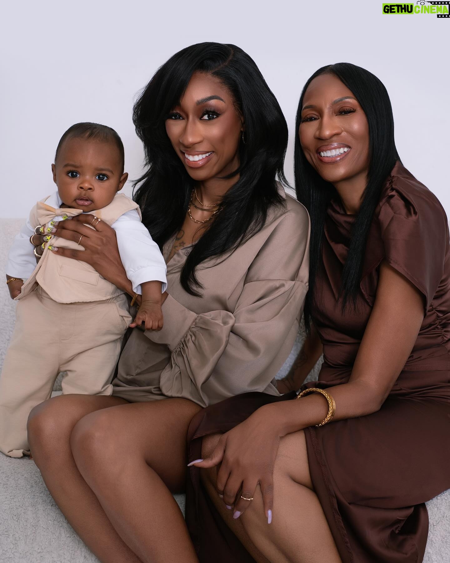 Lala Milan - 383.8K Likes - My First Mother’s Day🥹 I still can’t believe I’m a MOM! Today is so special to me not only because I’m celebrating myself, but I’m continuously celebrating my mom as well.
For me, I’m only 4 months in with a lifetime to go, but baby boy has turned me into a whole softy.. I literally cried with him once because he was crying (he hates being in his car seat😩). He wakes up every morning with a smile on his face while looking into my eyes.. that’s the best part of waking up! I don’t need no Folgers in my cup😅 I could go on but I’d need more space.
To my mom, you the realest ni- .. National treasure, on my team. Thank you for always being there for me. I still can’t believe you moved to California because you refuse to let any one else be a nanny to your grandson. I thank God for you. I’m posting you today but I celebrate you everyday. I love you deeply❤️
Happy Mother’s Day to all the Mothers out there! Give yourself grace🫶🏾