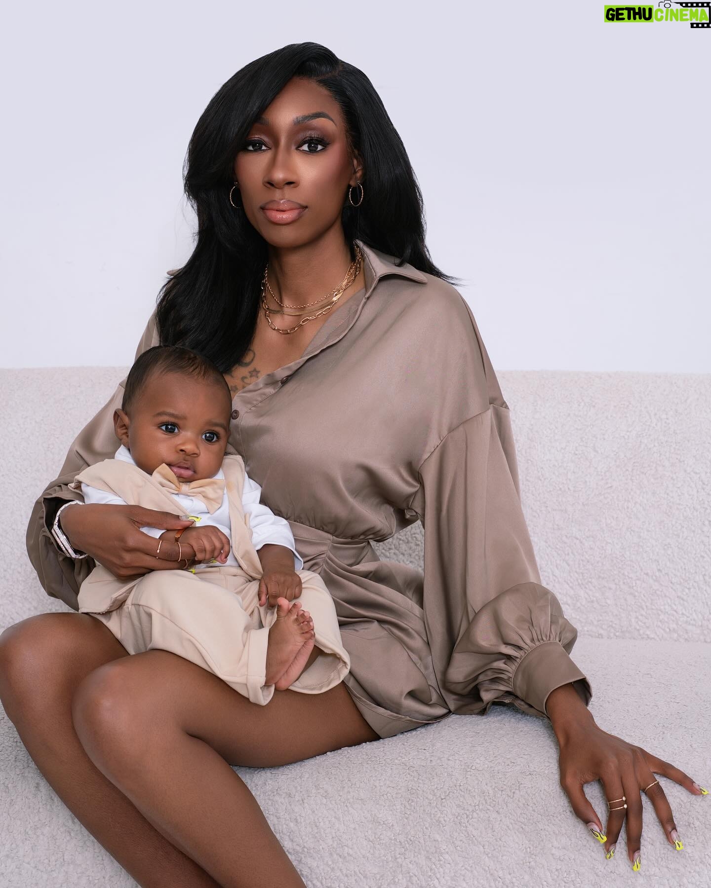 Lala Milan - 383.8K Likes - My First Mother’s Day🥹 I still can’t believe I’m a MOM! Today is so special to me not only because I’m celebrating myself, but I’m continuously celebrating my mom as well.
For me, I’m only 4 months in with a lifetime to go, but baby boy has turned me into a whole softy.. I literally cried with him once because he was crying (he hates being in his car seat😩). He wakes up every morning with a smile on his face while looking into my eyes.. that’s the best part of waking up! I don’t need no Folgers in my cup😅 I could go on but I’d need more space.
To my mom, you the realest ni- .. National treasure, on my team. Thank you for always being there for me. I still can’t believe you moved to California because you refuse to let any one else be a nanny to your grandson. I thank God for you. I’m posting you today but I celebrate you everyday. I love you deeply❤️
Happy Mother’s Day to all the Mothers out there! Give yourself grace🫶🏾