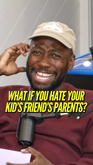 Lamorne Morris Instagram - What do you do if your kid makes a friend, but you can’t stand their parents?🤣 #ronfunches #lamornemorris #whatwouldyoudo #comedypodcast