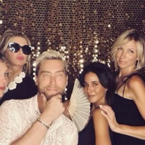 Lance Bass Instagram - What can I say, I’m a sucker for a photo booth! Congrats @thebaubshow and @mcmatto🥂#HappyBirthdayBob #mxbforgood