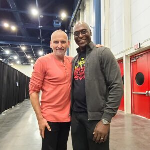 Lance Reddick Instagram - Had a great time at Comicpalooza in Houston this weekend. Thanks to all those that came out. @houstoncomicpalooza @alicecooper @christophereccleston