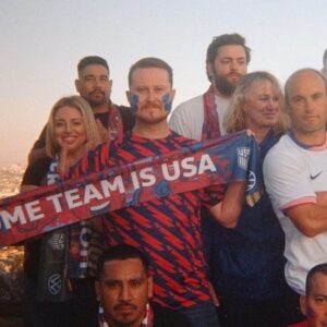 Landon Donovan Instagram - Incredible to see how many people call the USMNT their home team. No one says #HomeofSoccer like @b76usa. They’ll be powering @cmpulisic and the boys through the upcoming gauntlet. #VWPartner @vw