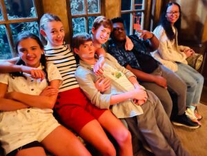 Landon Gordon Instagram - Woah! We are down to the last two episodes of the season! Which means time for a few more #bts. Did you already finish it on @disneyplus? Or are you watching it fresh on @disneychannel? Tell me 👇🏻 

#secretsofsulphursprings #disney #disneychannel #disneyplus #ghost
