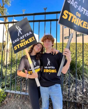 Landon Gordon Instagram - Let’s make a fair deal AMPTP. We all want to get back to work! #unionstrong @sagaftra