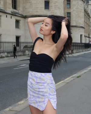 Lang Khê Tran Instagram - Good afternoon Paris ☀️