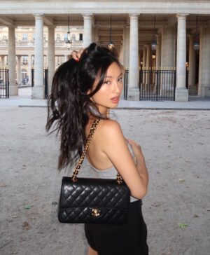 Lang Khê Tran Instagram - 🪩 Paris summer night 🌞