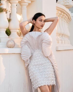 Lang Khê Tran Instagram - Be a vibrant disco ball 🪩☀️🌴 
@elisethiverny @elioaboufayssal @giorgiaviolacom @judithleiberny
