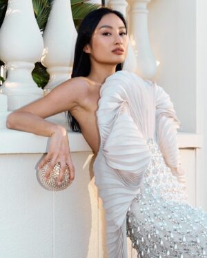 Lang Khê Tran Instagram - Be a vibrant disco ball 🪩☀️🌴 
@elisethiverny @elioaboufayssal @giorgiaviolacom @judithleiberny