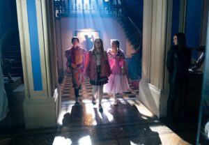 Lara McDonnell Instagram - what happens when a robot apocalypse zaps away humanity apart from a group of very different students who now have to try and bring everyone back? 

find out tomorrow. 

#thelastbus by @wildseedstudios on @netflixuk ❤️
