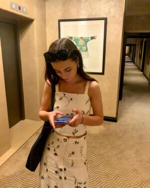 Lara McDonnell Instagram - happy out
