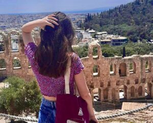 Lara McDonnell Instagram - “This is Athens, the ancient city of Theseus”