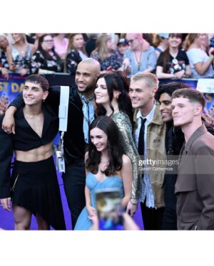 Lara McDonnell Instagram - Greatest Days 🩵

The most incredibly surreal night that I still cannot quite wrap my head around. I feel incredibly lucky not only to have been a part of this beautiful story but to have had the chance to tell it with such an amazing cast and crew x Thank you to everyone x

Now get yourself to a cinema!! 

Glam by: @charlotteyeomansmakeup 
Photos: @jemimashoots