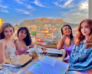 Lara McDonnell Instagram - “This is Athens, the ancient city of Theseus”