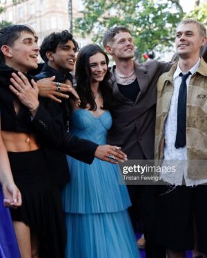 Lara McDonnell Instagram - Greatest Days 🩵

The most incredibly surreal night that I still cannot quite wrap my head around. I feel incredibly lucky not only to have been a part of this beautiful story but to have had the chance to tell it with such an amazing cast and crew x Thank you to everyone x

Now get yourself to a cinema!! 

Glam by: @charlotteyeomansmakeup 
Photos: @jemimashoots