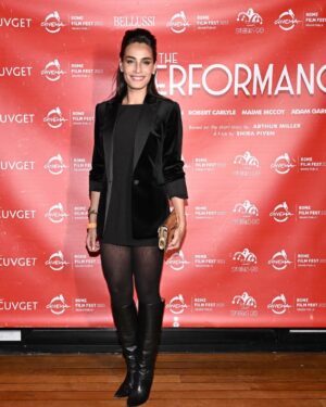 Lara Wolf Instagram - The Performance at the Rome afterparty and all the lovely people we met and @nancybishopcasting who brought us all together ❤️🙏🏽🎥 @jeremypiven @maimie69 @shira_piv  @joshuasalzberg @dannyfinkelman1 @theperformancefilm