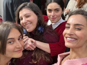 Lara Wolf Instagram - Here just a few pictures of the million I’ve taken…with a few of our amazing acting familia…. Miss you all already❤️ #roma ##italy #film #iranian #actorslife #actress #artist #friends #moretocome