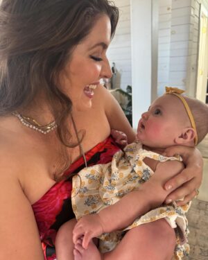 Larissa Wohl Instagram - Thank you to the beautiful @prettylovelyteas for the gorgeous Galentine’s Day Tea Party 🫖 🩷 Baby Emma enjoyed her first “Tea Time” experience and everything was absolutely STUNNING! 
PS-Pic 4 is the best! 🤣
•
•
•
#mom #mama #momlife #mommy #momnashville #larissawohl #baby #babygirl #mybaby #mybabygirl #girlmom #daughterlove #daughter #emma #emmaelizabeth #magnoliaacres  #favoritejob #nashbabies #nashvillebaby #larissa #momhood #nash #nashville #nashtn #nashvilletennessee #tea #teaparty #teatime #teafortwo #prettylovelyteas