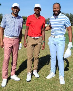 Larry Fitzgerald Jr. Instagram - Thanks always to @greysonclothiers for keeping me looking fresh all year. 🐺 

#greyson #partner #fitzcheck

Style cred: @chandra26