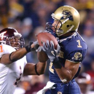 Larry Fitzgerald Jr. Instagram - One of the most dazzling players ever, Larry Fitzgerald produced one of the most decorated careers for a wide receiver in history of college football, including becoming the first sophomore to win honors as the Walter Camp Player of the Year. The Minneapolis, Minnesota, native now becomes the 20th Pitt player to enter the College Football Hall of Fame.

Fitzgerald will be inducted at the 66th NFF Annual Awards Dinner Presented by Las Vegas on Dec. 10, 2024, at Bellagio Resort & Casino in Las Vegas.

Learn how to join us at this year’s dinner via the link in our bio.

#H2P