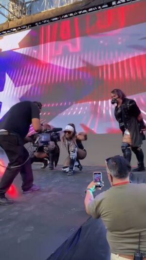 Latasha Harris Instagram - When the #DecayFlava entrance hits 🔥🔥🔥
•
•
•
I had some demons and I brought them to Mexico 😈😈
@luchalibreaaa 

#TNA #Knockouts #Decay #Flava #BoricuaBadAss