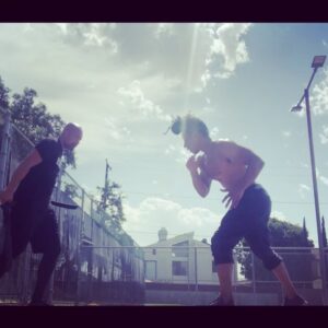 Lateef Crowder Instagram - Still healing with my brother @enele.m before season 3. Thanks brotha for guiding me. This is the way!  Just Preparando para  temporada 3 do Mandaloriano com @enele.m tenha um ótimo quarta galera! #capoeia #treino #lateefcrowder #curando #healingthroughtraining #brasil #justmoving #tonga #nago #bantu #lateefcrowderdossantos #themandalorian #omandaloriano #thisistheway #stickisonlyaguide #bayareabrothas #oakland #sanjo