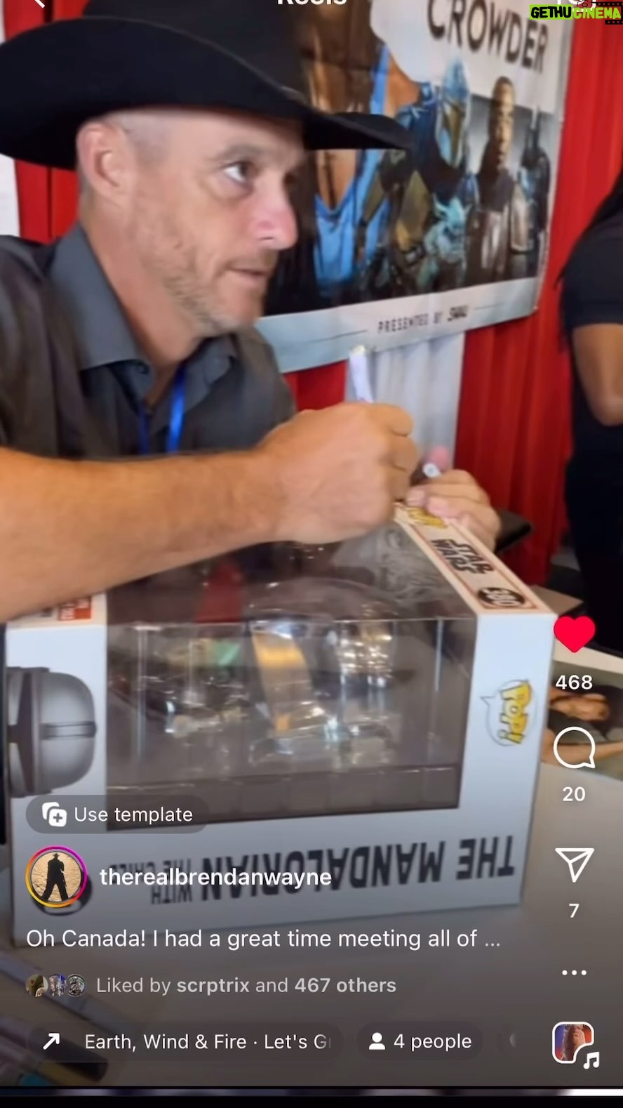 Lateef Crowder - 1.1K Likes - Canada… you were awesome…plain and simple. Thank you so much everyone. Can’t wait to come back. 🍁 @lateefcrowderdossantos @therealbrendanwayne @missmistyrosas @londoncomiccon #capoeira