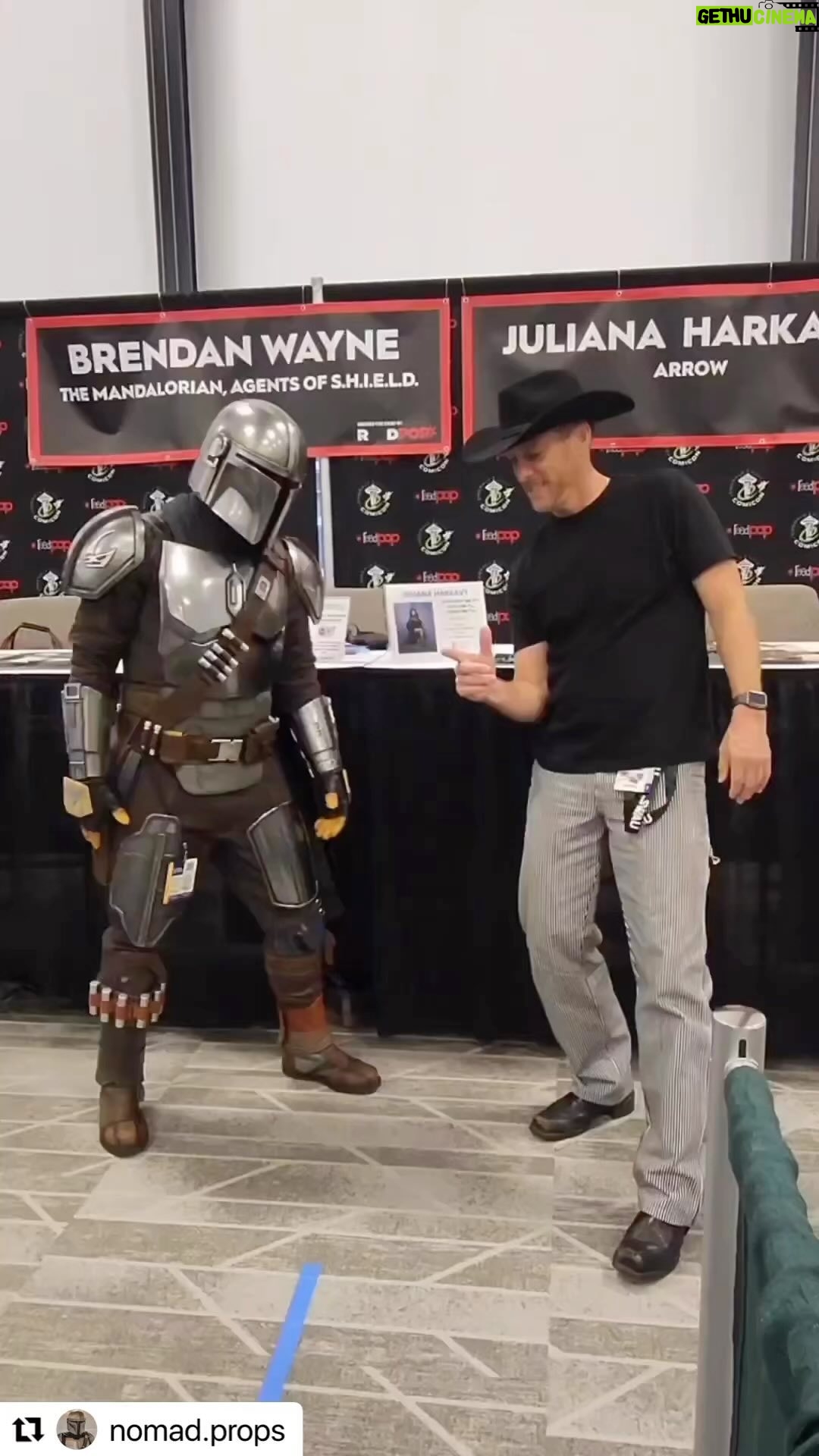 Lateef Crowder - 2.6K Likes - Definitely invited to the next Mando cookout😂. Challenge completed #themandalorian #baiano #lutabaiana #lateefcrowder #brendanwayne #nomadprops @emeraldcitycomiccon #lateefcrowderdossantos #gunslinging #brawling #swau @swau_official