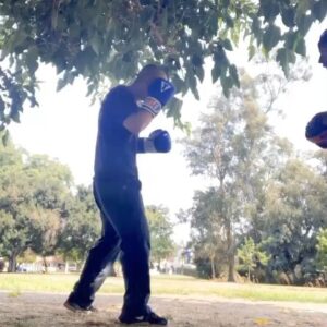 Lateef Crowder Instagram - Thanks brotha @samlooc the man’s kicks still rock your soul. Especially in this 100 degree heat. We’ve traded our knowledge of capoeira and San shou/ Muay Thai for hella years. Helped me tremendously #bayarea #oakland #sanjose #sanshou #capoeira #china #brasil #capoeira #sanshou #baybrothers #fromthebaytola #100degreesoutside #stuntmen #actors #actiondirector #beenaminute #treino #training #martialarts #fitness #bros #quarantinebeard #lateefcrowder #samlooc #lateefcrowderdossantos