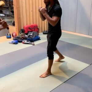 Lateef Crowder Instagram - One lesson I’ll always remember from my master is to have just as good of footwork from the negativa (ground position), as I do when I am standing. Salve Mestre Vaguinho! Thanks brothas @enele.m @sini.lau  for the push and knowledge ...and being on the same planet as me mentally well as physically😆✊🏾 have a great rest of week people!  #capoeira #boxing #warmingup #negativa #treino #fitness #training #lateefcrowderdossantos #baiano #nagô #bantu #angola #benga #tonga #brasil #lateefcrowder #tradition #imnotmasterless  #notfromyoutube #tbt #sharedknowledge #thestickisonlyaguide