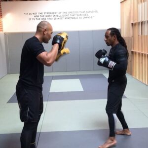 Lateef Crowder Instagram - Happy Veterans Day! 🇺🇸🇺🇸Have a great day!
Tenha uma ótima semana galera! 🇧🇷🇧🇷Thanks brotha @enele.m #treino #lateefcrowder #lateefcrowderdossantos #capoeira #boxeo #padwork #boxing #training #fitness #veteransday #brasil #usa #martialarts #martialartist #artemarcial