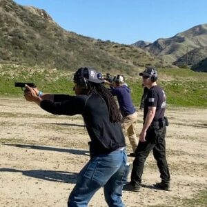 Lateef Crowder Instagram - Runnin and gunnin with homeboys and homegirl! Some of Hollywood’s top stuntmen and women training weapons and tactics with @sierra_element_official and @sammy_sierraelement_cadre ..thank you guys very much for the course and sharpening our skills. Pretty much everyone who trained last weekend has performed in numerous military or police movies...call of duty and numerous other games, tv shows and commercials. Thanks for the video Matty. Thank you @freddy_b_ for getting the homies together! There was a lot of “shooting off at the mouth” as well out there!😂 @freddy_b_ @mrugetti @dickmackenzieproject @solomonbrende @alexthekingi @jimmychhiu @wachudoin @athenaperample #baiano #capoeira #treino #pistoltraining #film #tv #filmes #duble #stunts #actors #brasil #usa #lateefcrowderdossantos #pewpew #lateefcrowder