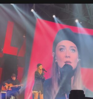 Laura Bilgeri Instagram - had an amazing first time at the @4gamechangers festival - what a pleasure being part of such an incredible line-up! Thank you to @verena.grether and the entire gamechangers team for an unforgettable time! @lucasbitschnau @pepepichler & I enjoyed every second ♥️🎵🫶🏼 
•
•
4gamechangers #festival #shadows #music #liveact #singer #laurabilgeri #band #live #fun #lovemyjob