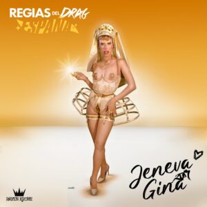 Laura Corbacho Instagram - 🌟 ¡Conoce a nuestra deslumbrante participante, Jeneva Gina! 🌟 Una fuerza imparable del mundo drag que promete cautivarte con su talento y su estilo inigualable. 💃✨ ¡Sigue su viaje en #RegiasDelDragEspaña y descubre todo su brillo! 💄💋 #JenevaGina #DragQueen #NuevaTemporada #regiasdeldragespana