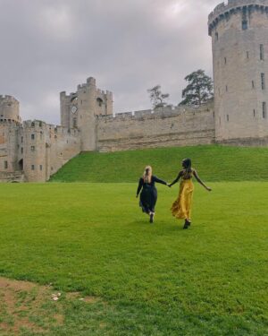 Laura Kariuki Instagram - castles and giggling and shakespeare and frolicking