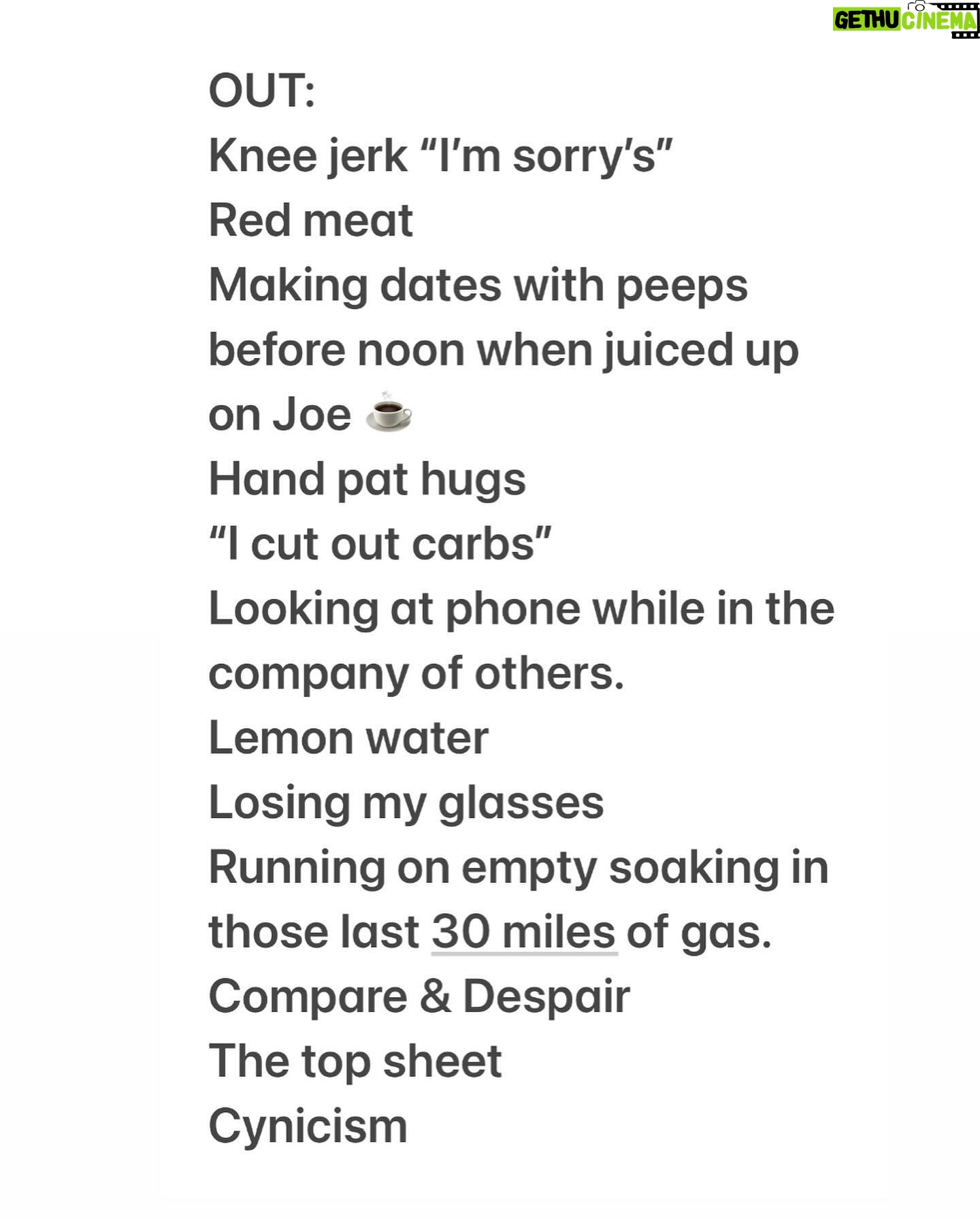 Laura Niemi - 3 Likes - My 2024 Lists
1) IN 2) OUT 3) The Nipple Cookie 4) Turtlenecks 5) SolMarinaCrespo & I @ Rogue Machine for @timvenable ‘s Baby Foot play 6) Macchiato disguised as a Cappuccino 7) Herflower 8) Designer CVS slippers 9) Utterback & Moi at CTG 10) Accommodation by Greg Burdick at OTE fun was had!
(Inspo 👑 @mindykaling ✨as you can see we are sympatico on a couple of these 🥰)
#2024InsandOutsLists #2024