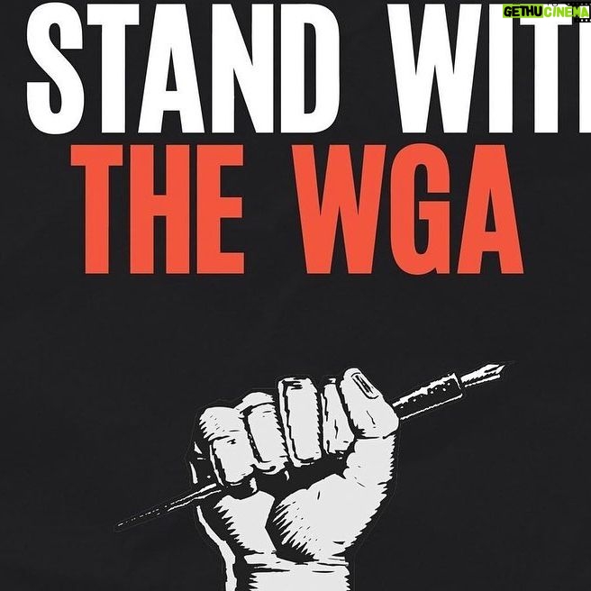Laura Niemi - 3 Likes - It starts on the page. In solidarity. 🖤#wga